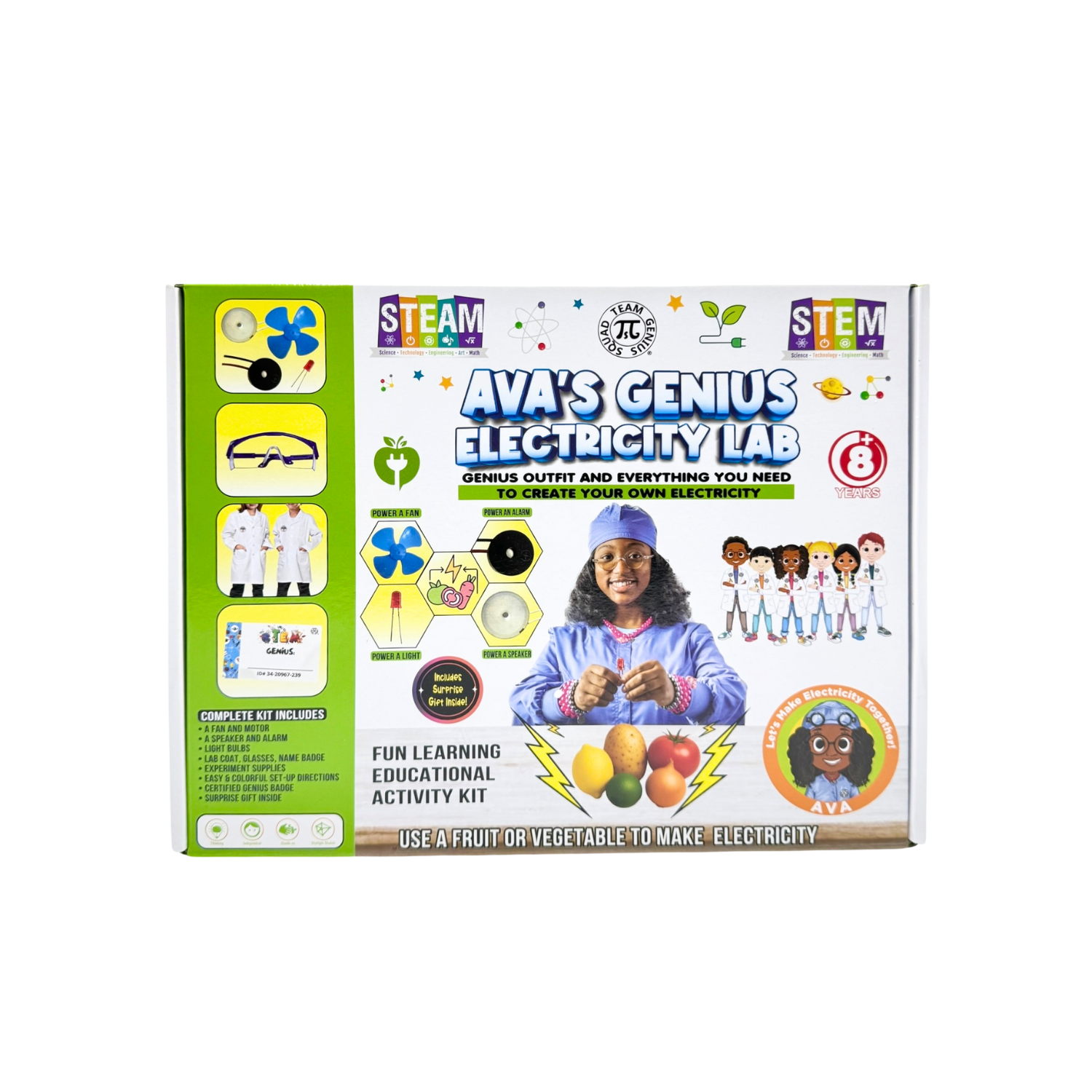 PREORDER- Black Girl PLUSH BUDDY RECORDING & TALKING STEM-STEAM BUNDLE-MARCH 2026 DELIVERY