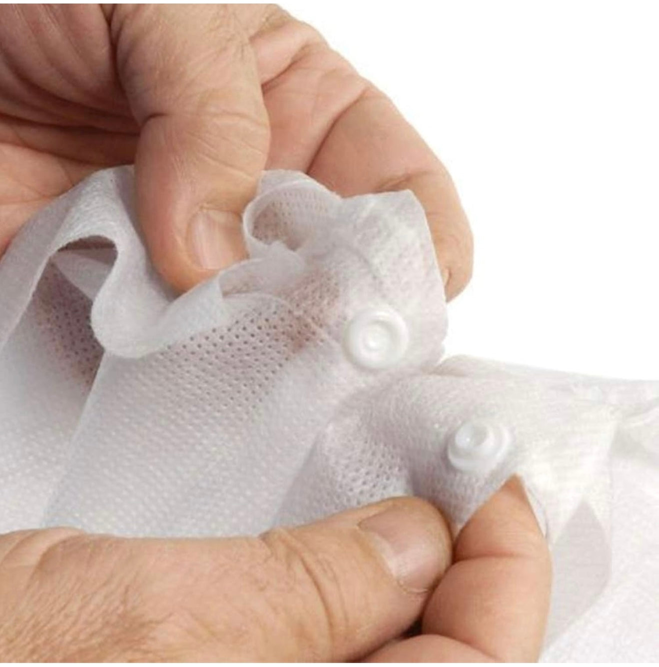 Adult Disposable Lab Coat with Safety Glasses