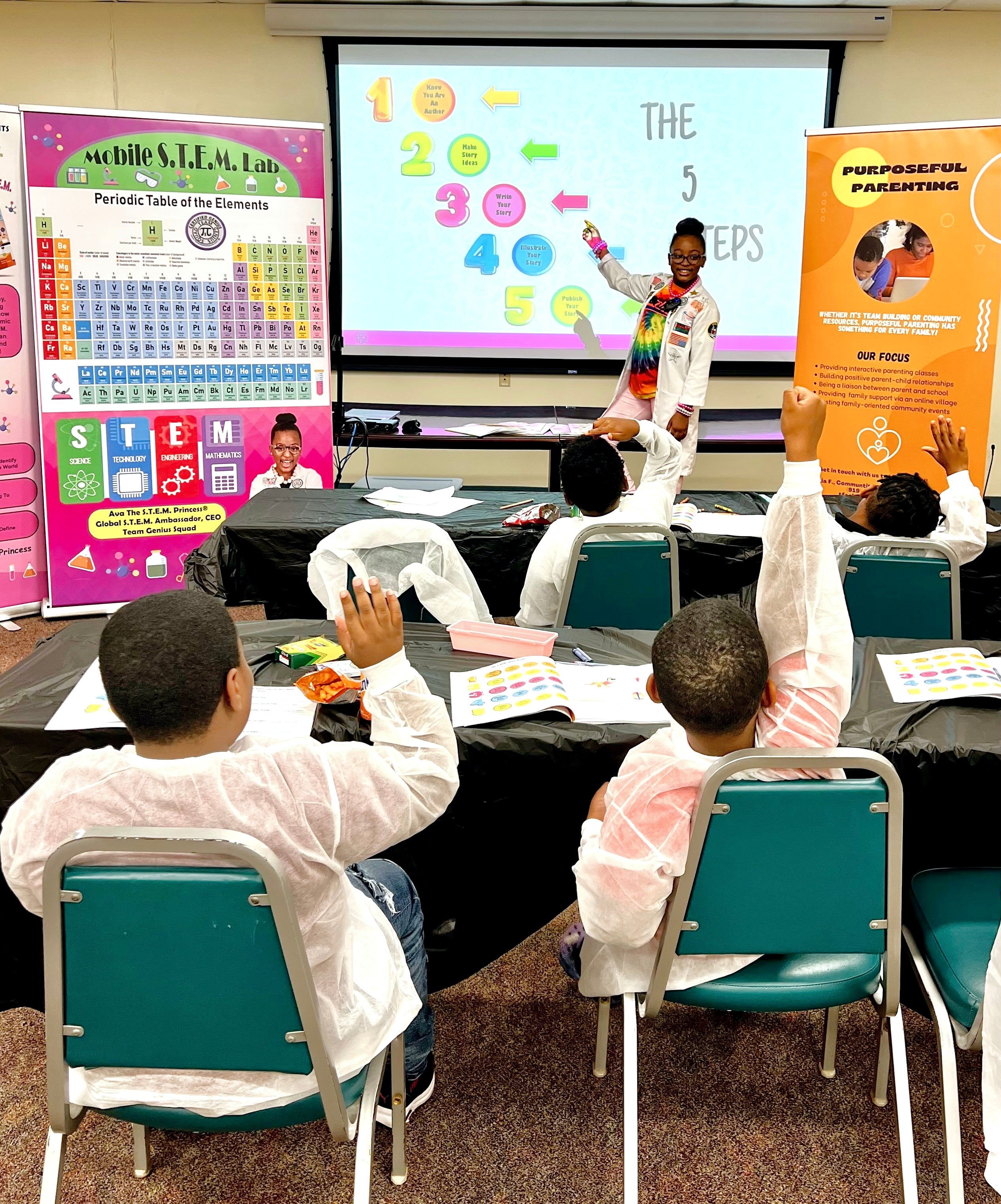 Meet Ava - In-person Group Interactive STEM Experience with Ava The STEM Princess®️
