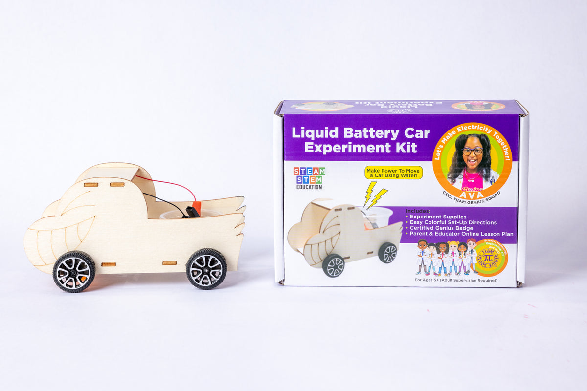 Liquid Battery Car Experiment Kit