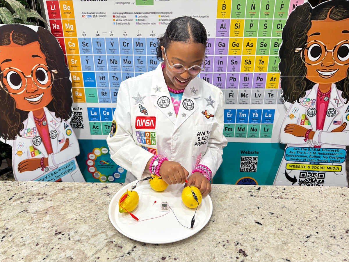 Lemon Electricity - STEM Experiment Kit - Make Electricity With Food