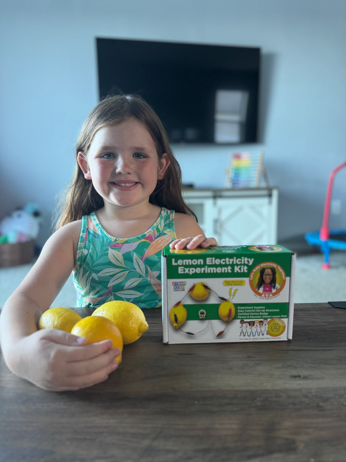 Lemon Electricity - STEM Experiment Kit - Make Electricity With Food