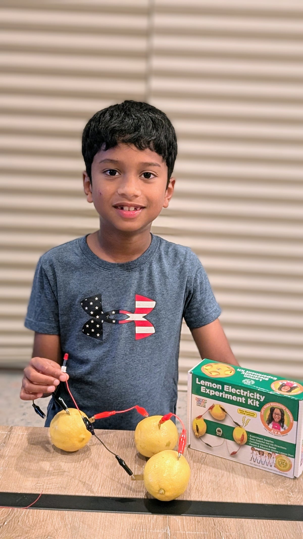 Lemon Electricity - STEM Experiment Kit - Make Electricity With Food