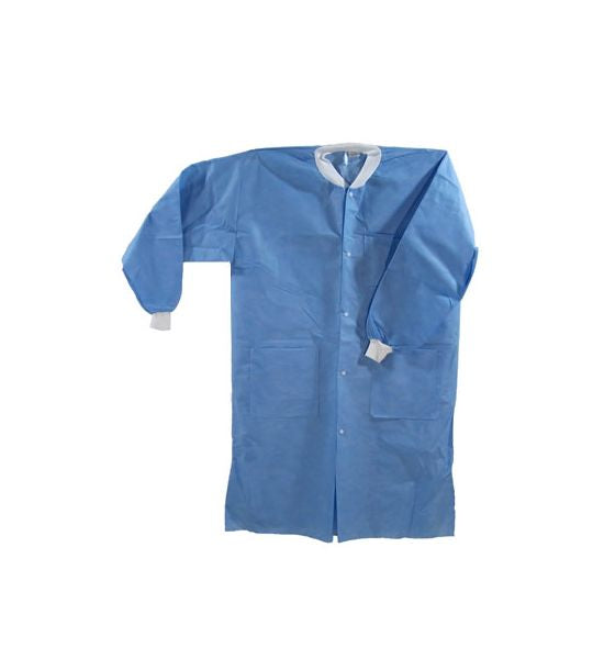 Adult Disposable Lab Coat with Safety Glasses