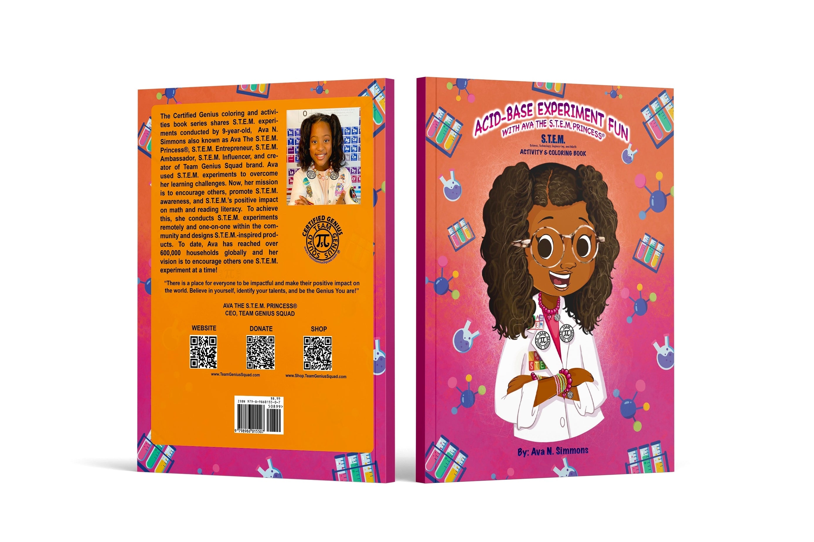 STEM 3-Book Bundle for Kids – Inspiring Stories and Hands-On Activities by Ava The S.T.E.M. Princess®