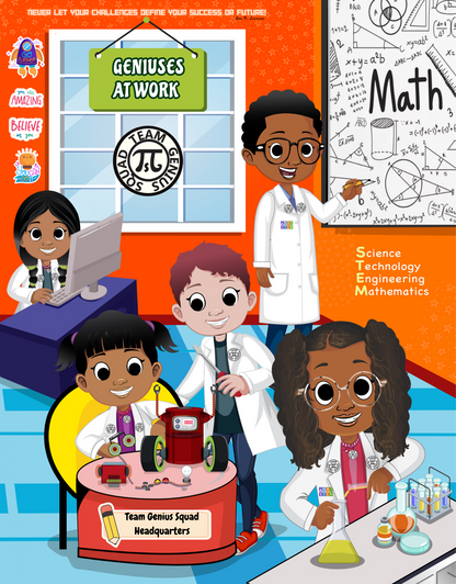 25 Piece STEM Puzzle Club House– Explore Diverse STEM Careers!