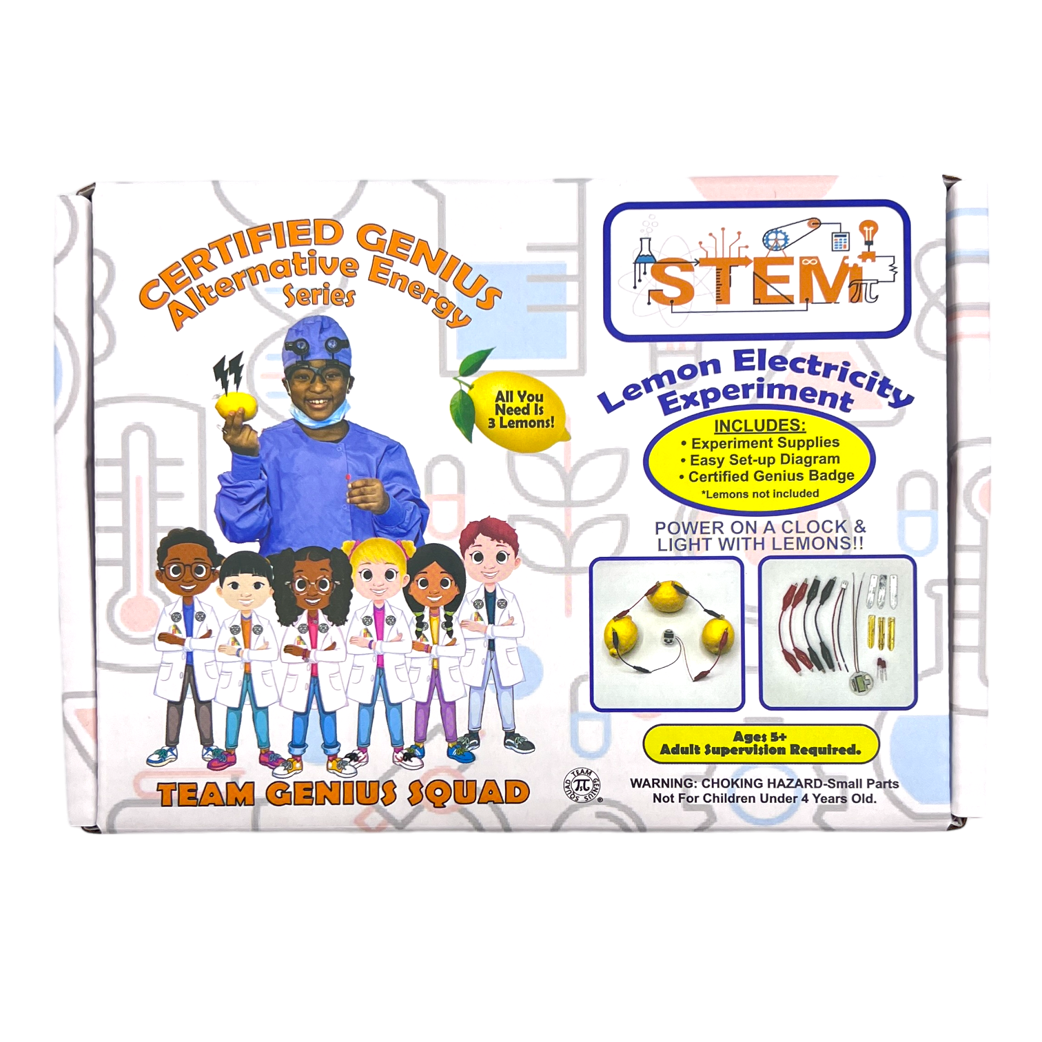 Lemon Electricity STEM Experiment Kit