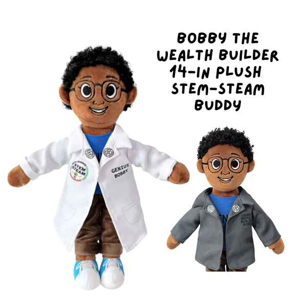 BLACK BOY PLUSH BUDDY