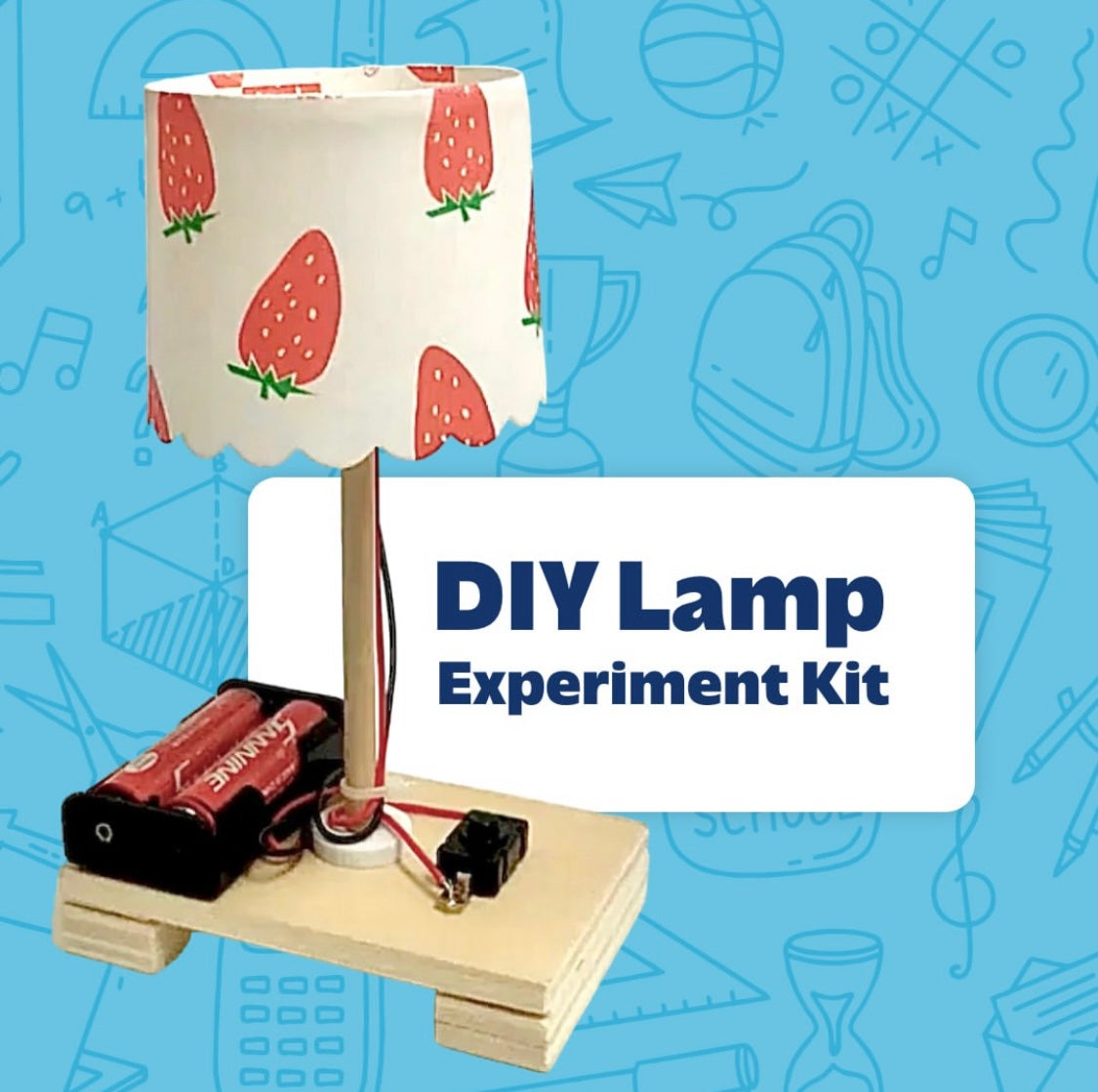 Young Genius Starter Bundle – STEM Lab Coat, Glasses, DIY Lamp Experiment!