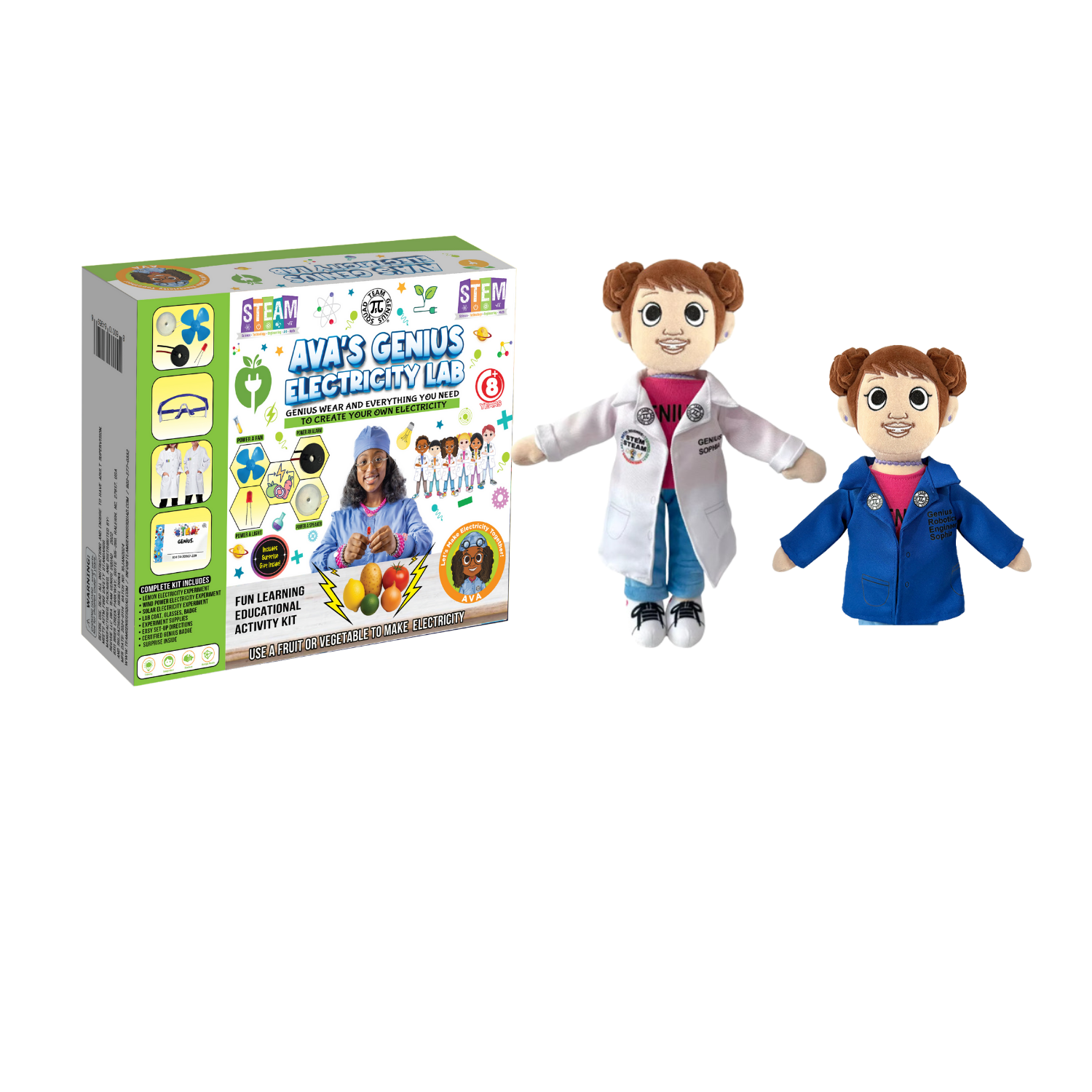 PREORDER- Girl PLUSH BUDDY STEM-STEAM BUNDLE-MARCH 2026 DELIVERY