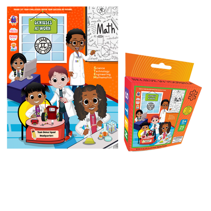 25 Piece STEM Puzzle Club House– Explore Diverse STEM Careers!
