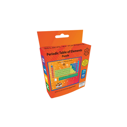 48 Piece STEM Puzzle Periodic Table of Elements – Learn, Play, and Be a Future Genius!