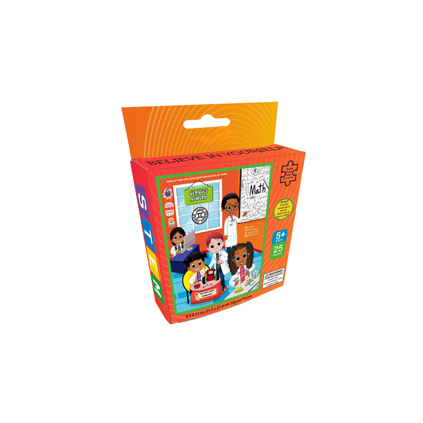 25 Piece STEM Puzzle Club House– Explore Diverse STEM Careers!