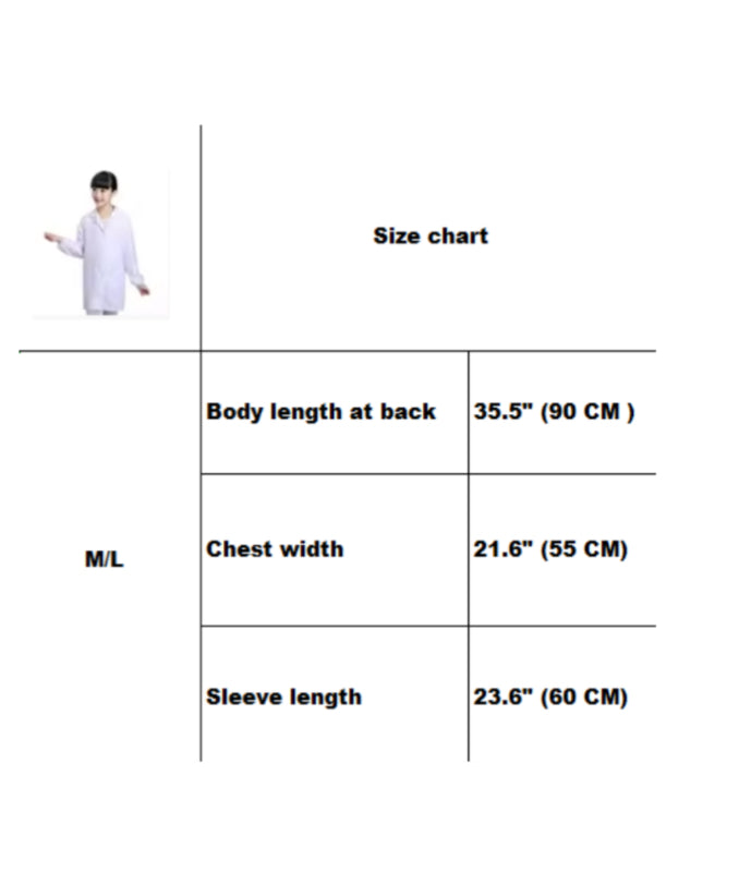 Youth STEM-STEAM Lab Coat with Safety Glasses