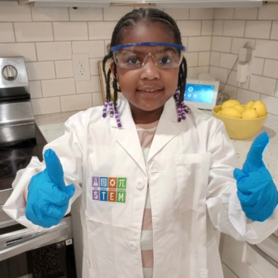 STEM-STEAM Do-It-Yourself Experiment Kit Bundle with Lab Coat