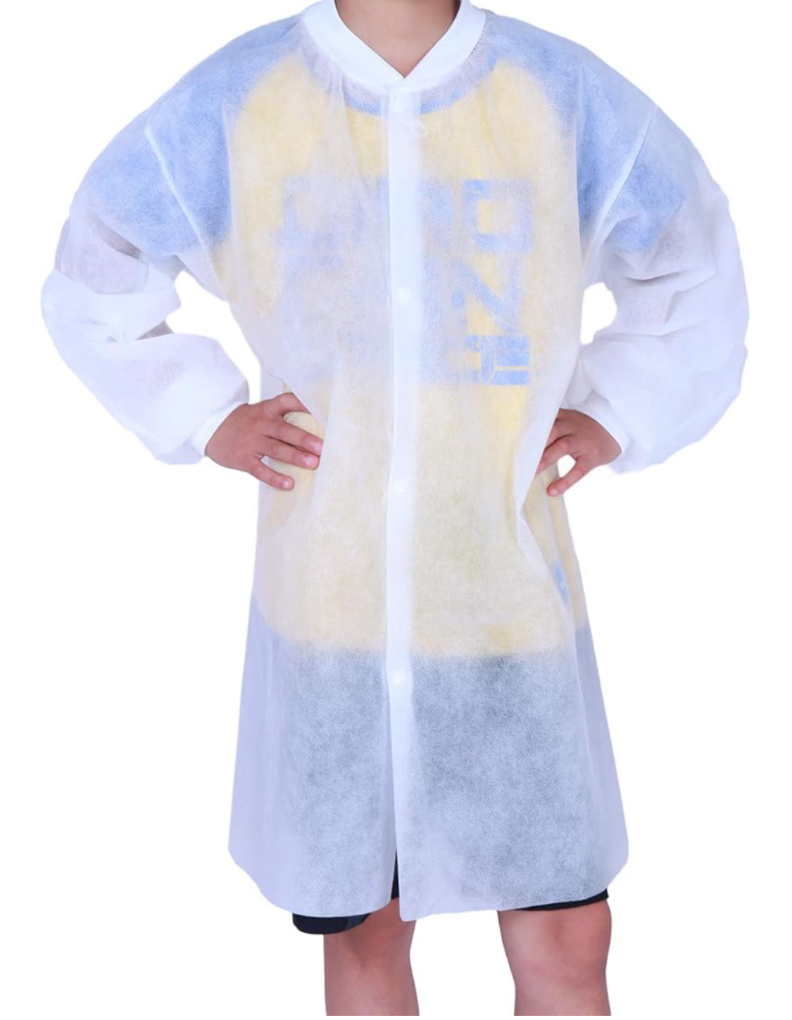 Youth Disposable Lab Coat - with Safety Glasses