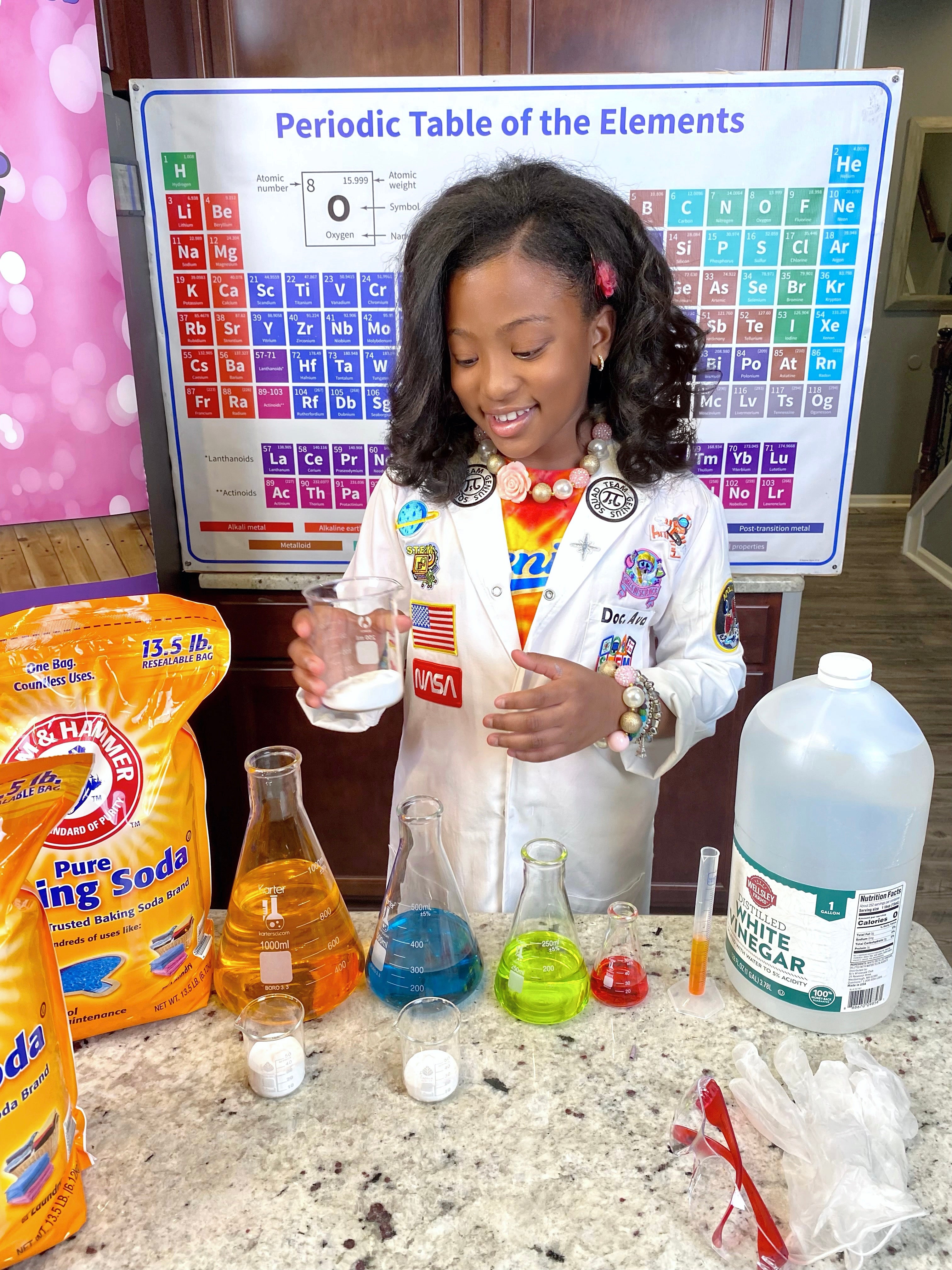 Virtual Acid-Base Interactive STEM Experiment with Ava The STEM Princess