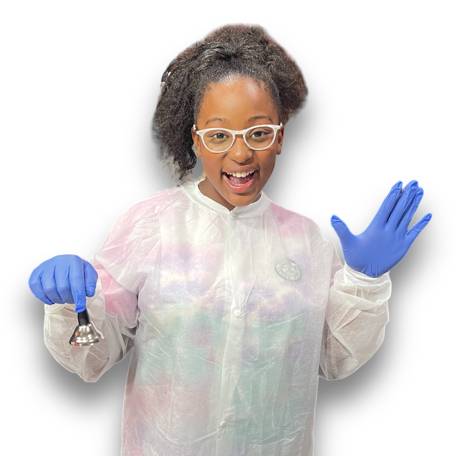 Kids Lab Coat - Disposable with Safety Glasses