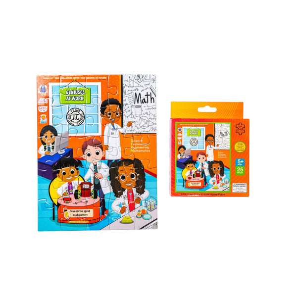 25 Piece STEM Puzzle Club House– Explore Diverse STEM Careers!