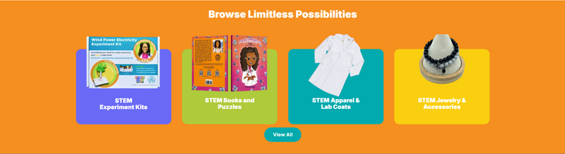 Purchase Ava's awesome STEM-STEAM educational products here!