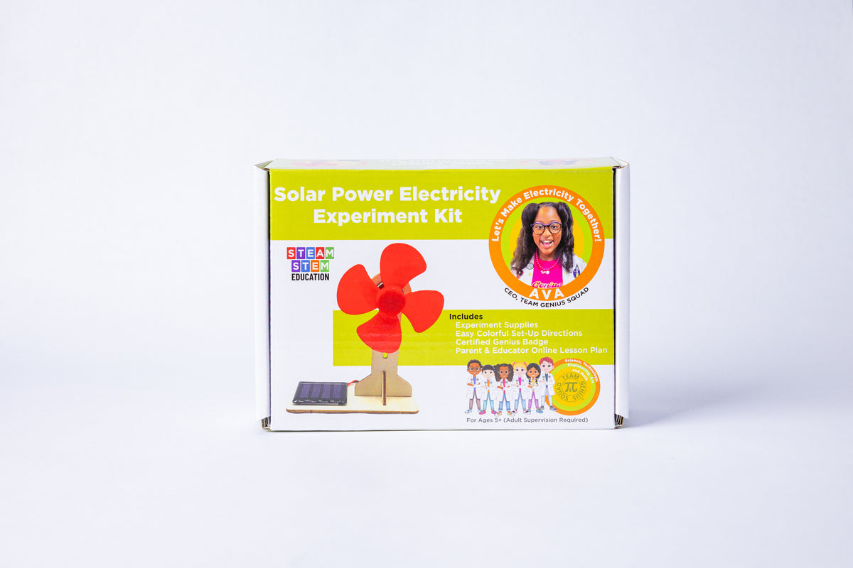 Solar Fan Electricity Experiment Kit