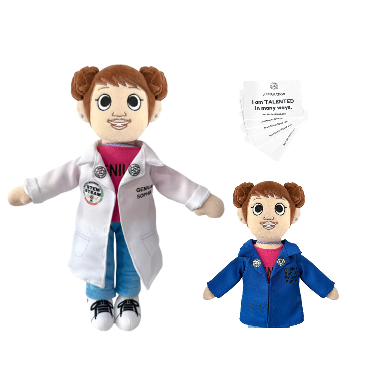 Genius The Surgeon Talking & Recording Plush Toy, 14-Inch