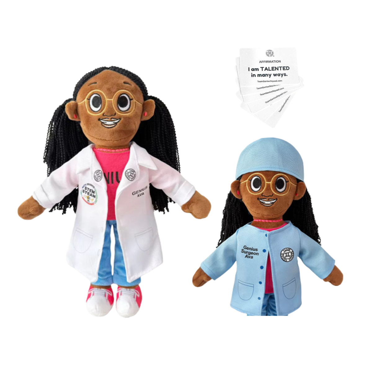 Genius The Surgeon Talking & Recording Plush Toy, 14-Inch