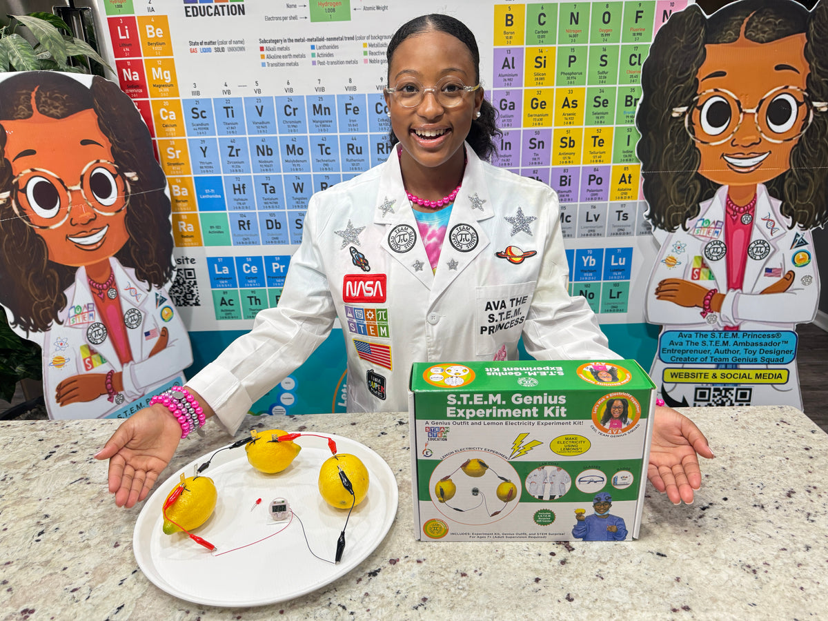 Lemon Electricity - STEM Experiment Kit - Make Electricity With Food