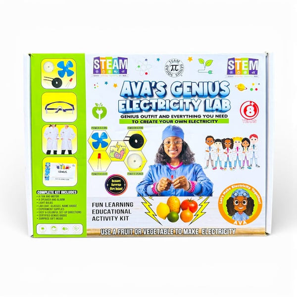 STEM-STEAM Electricity Lab Experiment Kit with Lab Coat