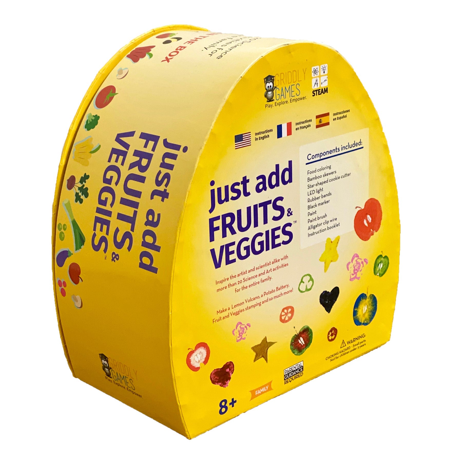 Just Add Fruits or Veggies STEM Experiment Kit