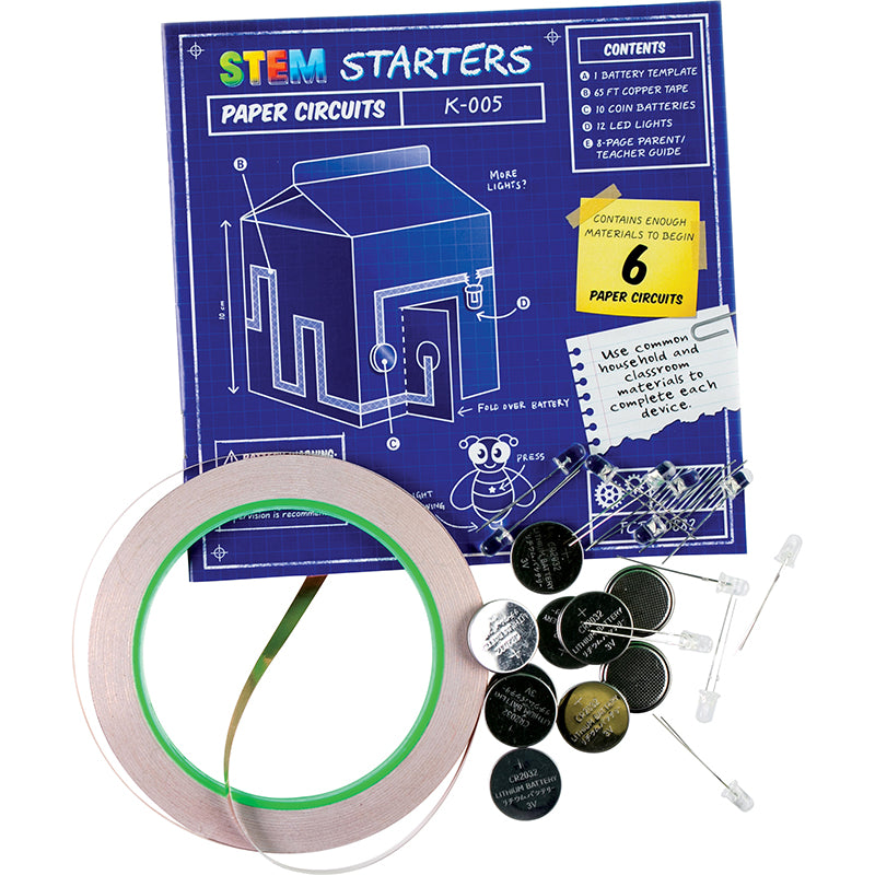 Starter Paper Circuits STEM Experiment Lab Kit