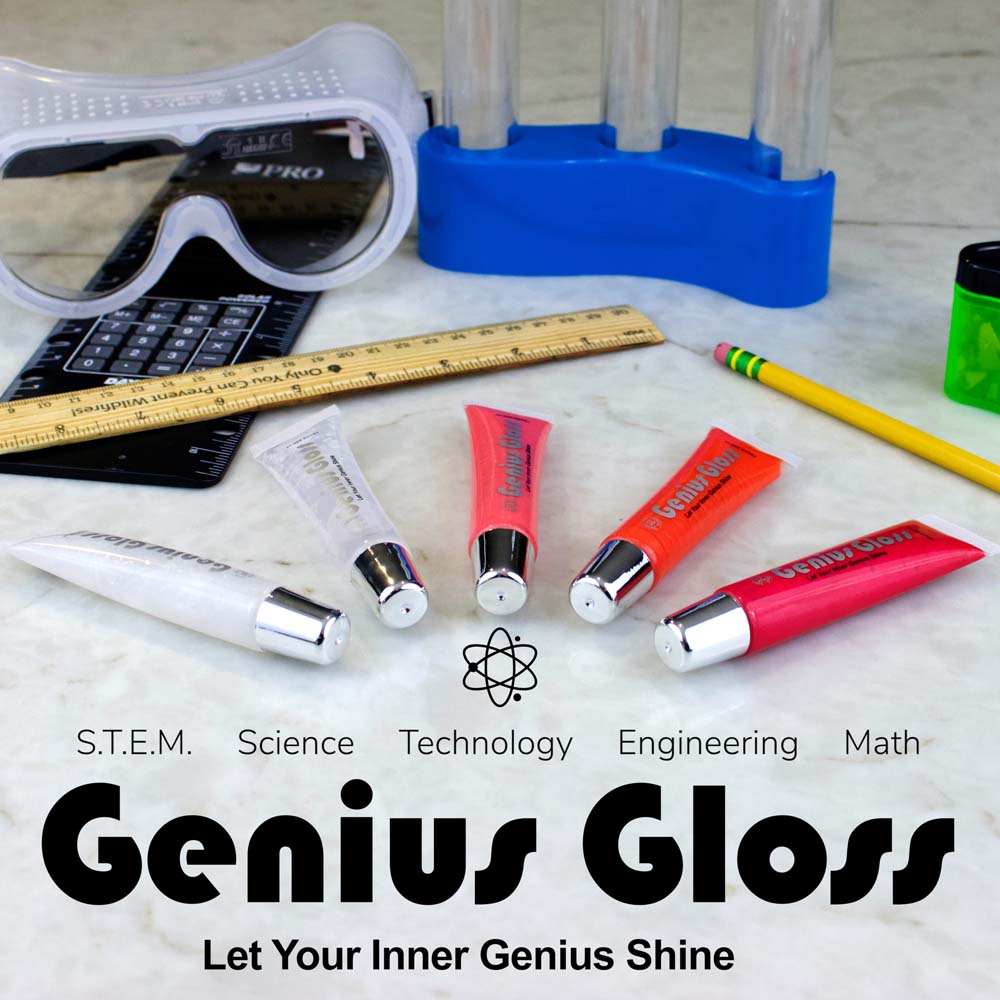 Vegan Genius Lip Gloss! Tamper-Resistant Sealed