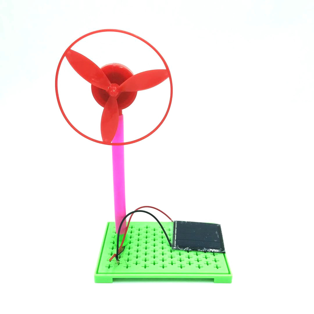 Slim Fan Solar Power Electricity STEM Experiment Kit – Use The Sun To Learn, Build, and Be a Certified Genius!