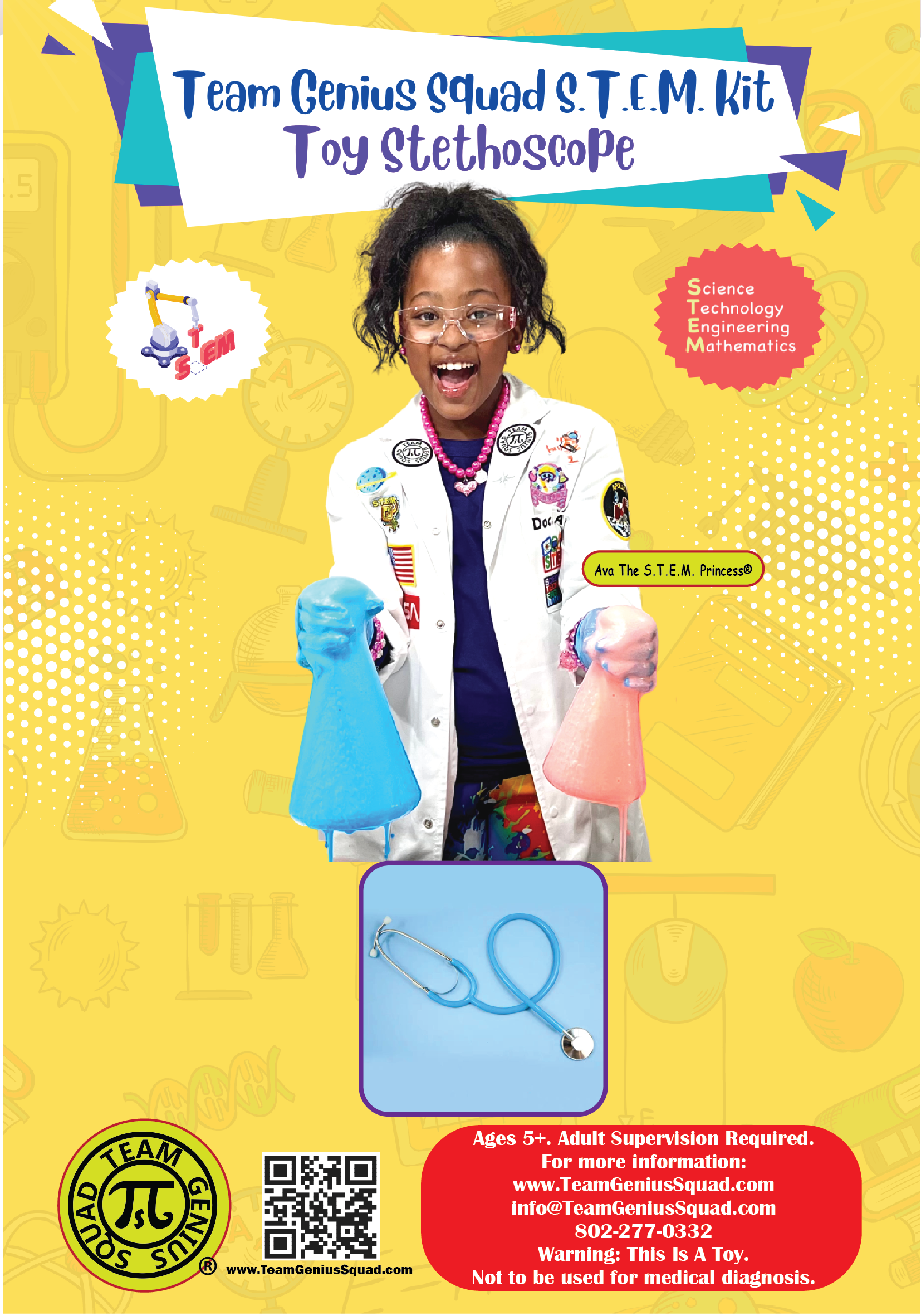 STEM Children's Toy Stethoscope