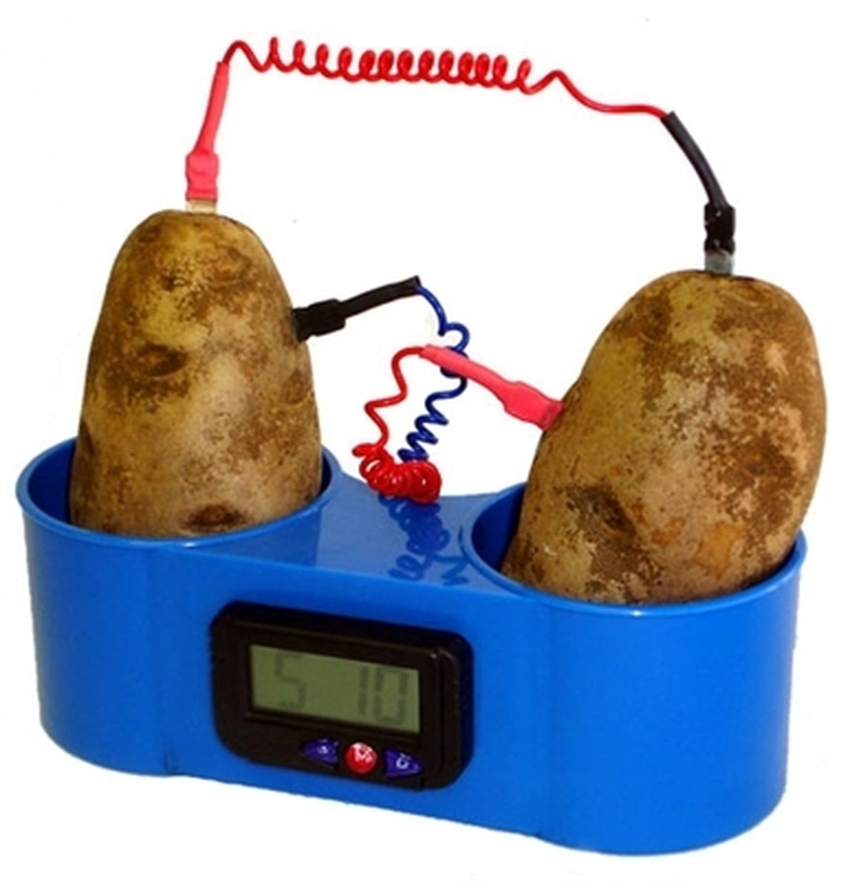 Potato Clock - STEM Experiment Kit - Make Electricity with a Potato