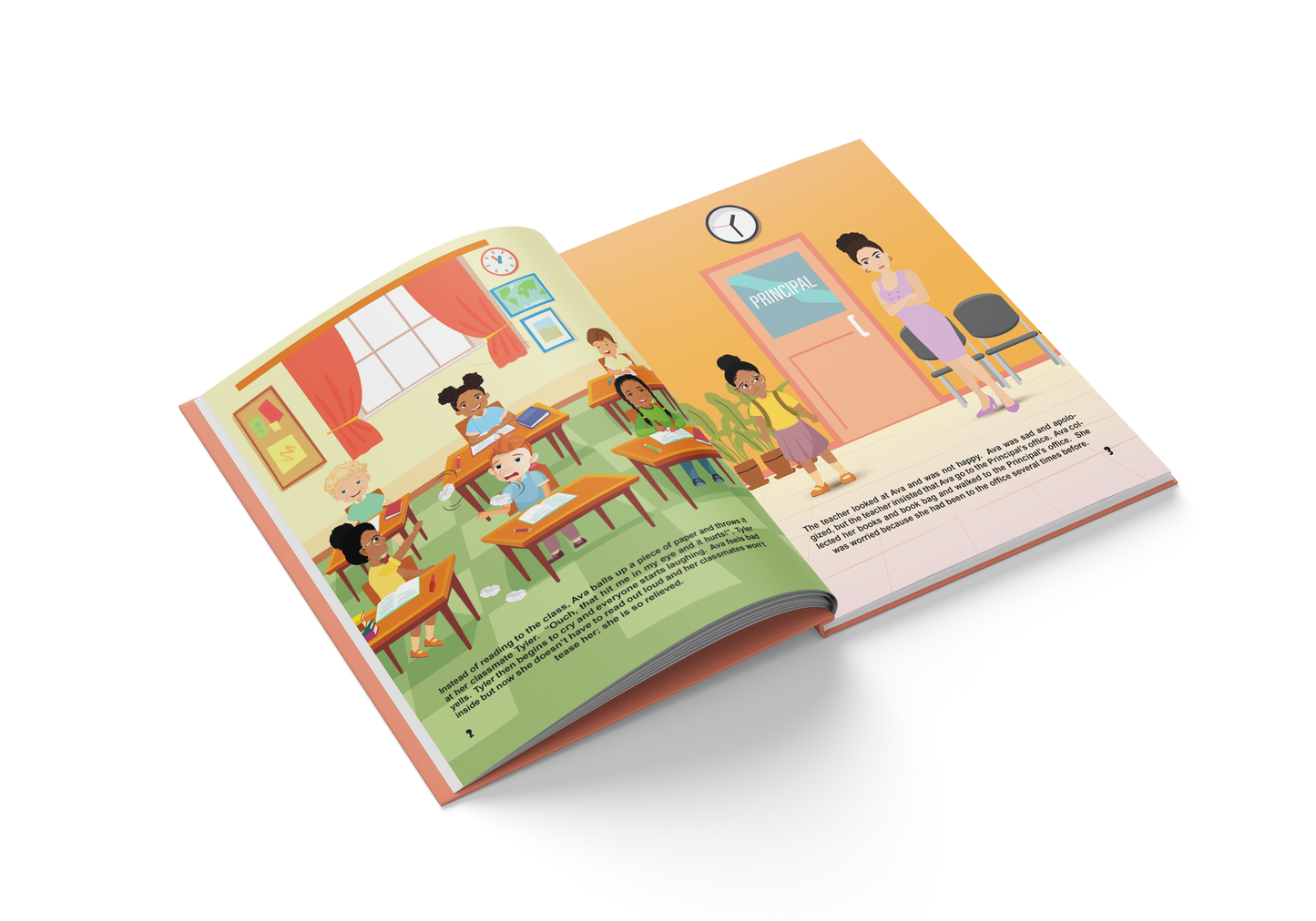Ava's STEM Hard Cover Autographed Book: Ava Discovers Her inner Genius using STEM