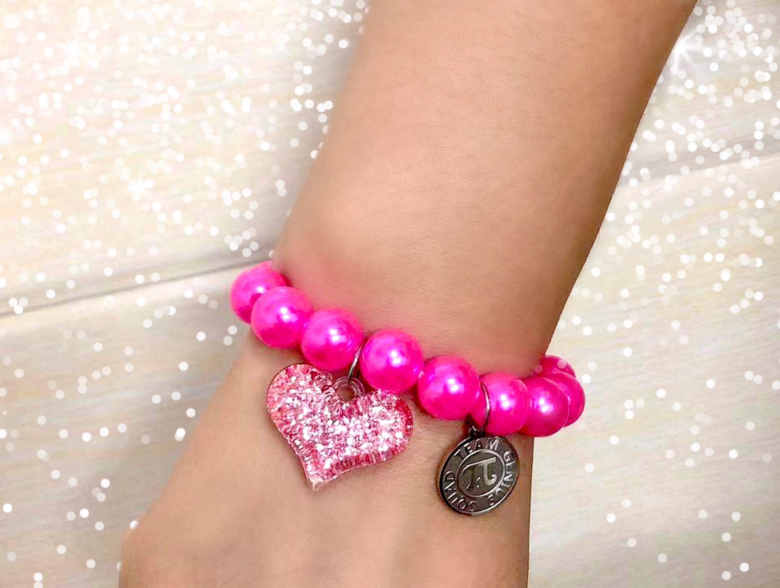 Youth Bead Bracelet with Science STEM Charms